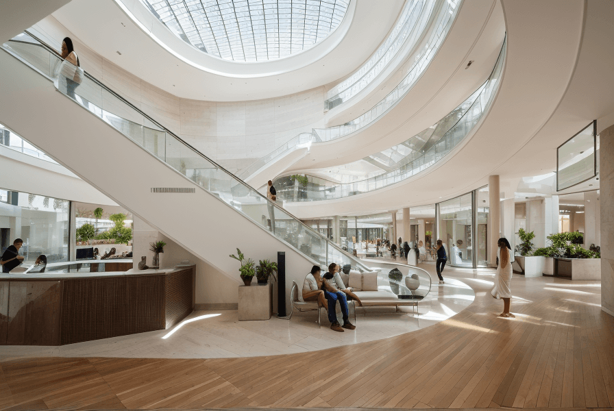 Centre commercial preview