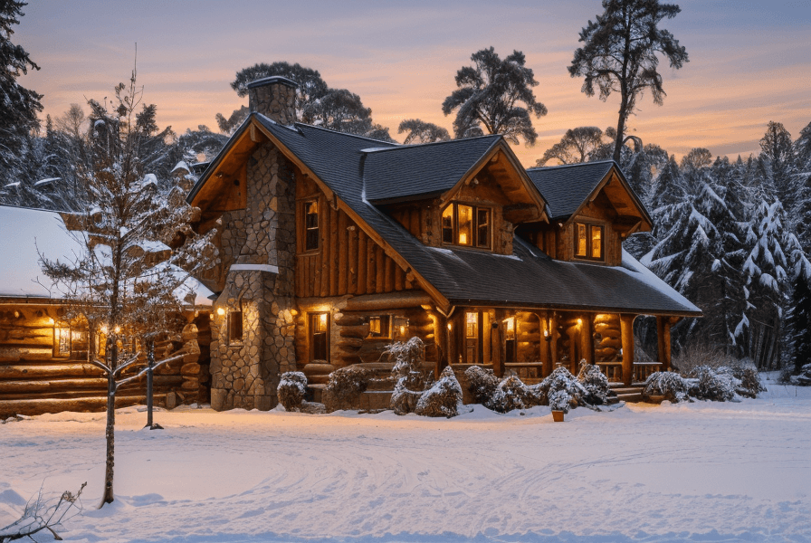 Cabane Scandinave en Rondins preview